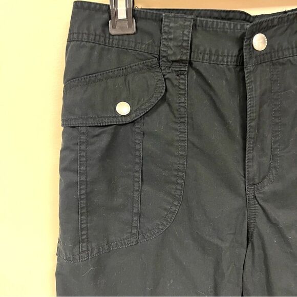 Ralph Lauren black cargo style cotton pants Sz 10 - Picture 3 of 7